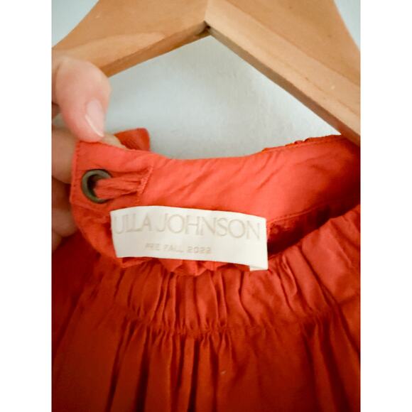 Ulla Johnson | Mae Mini Dress in Coral | Sz 2 - Picture 8 of 12